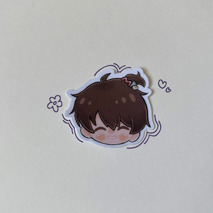 Caleb birthday stickers