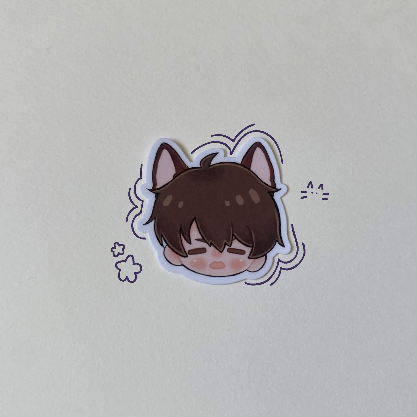 Caleb birthday stickers