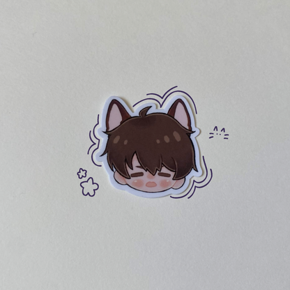 Caleb birthday stickers