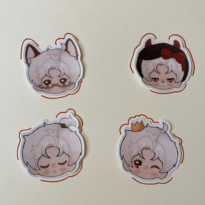 Sylus birthday stickers