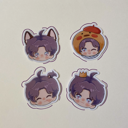 Rafayel birthday stickers